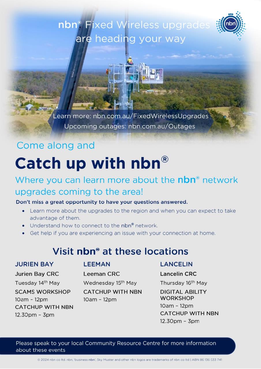 Catch up with NBN