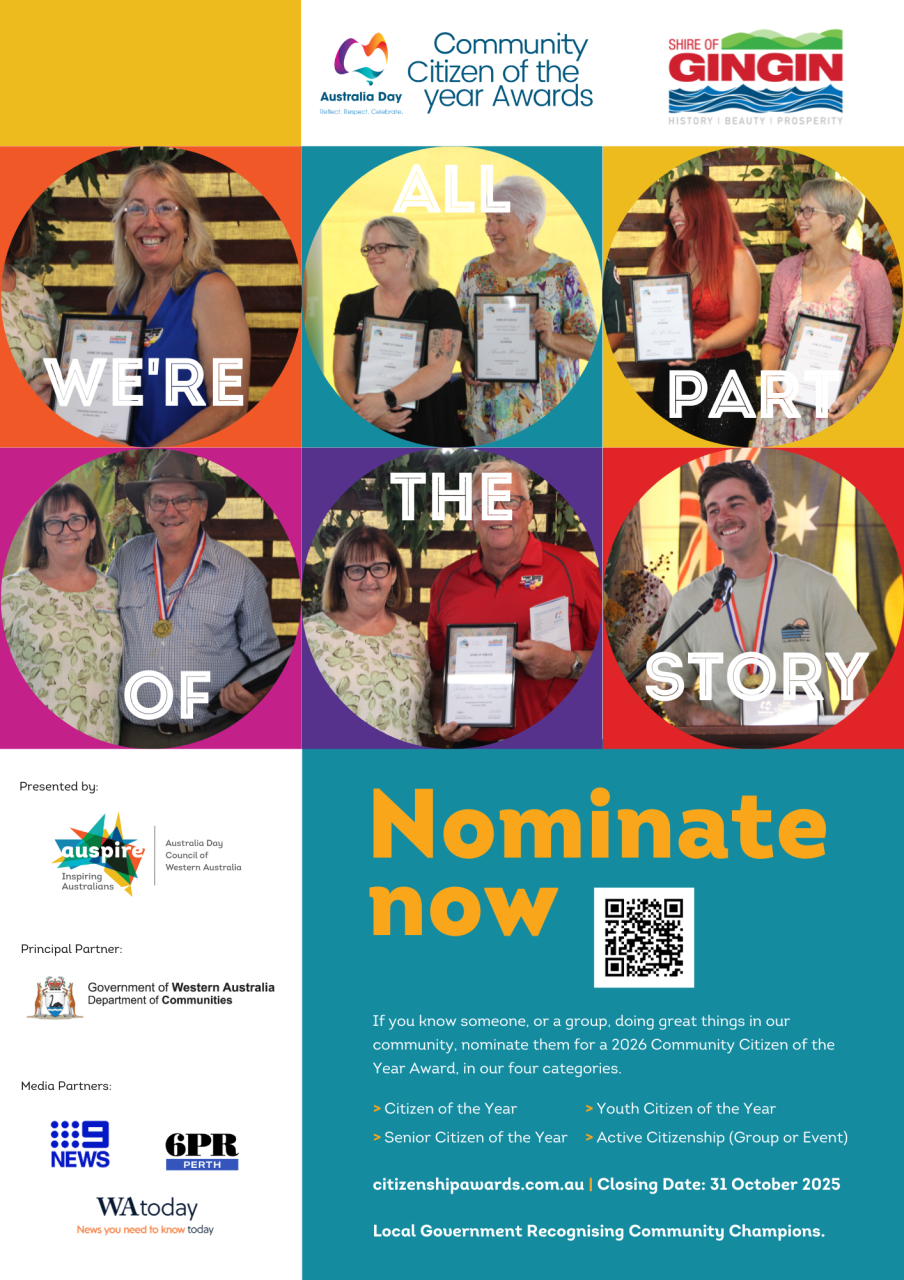 Nominate Your 2026 Community Citizen of the Year!