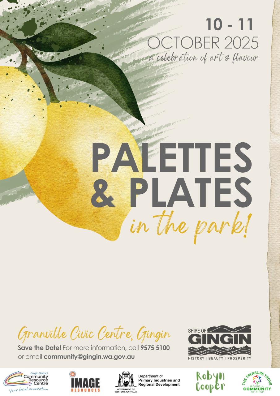 Palettes & Plates in the Park!