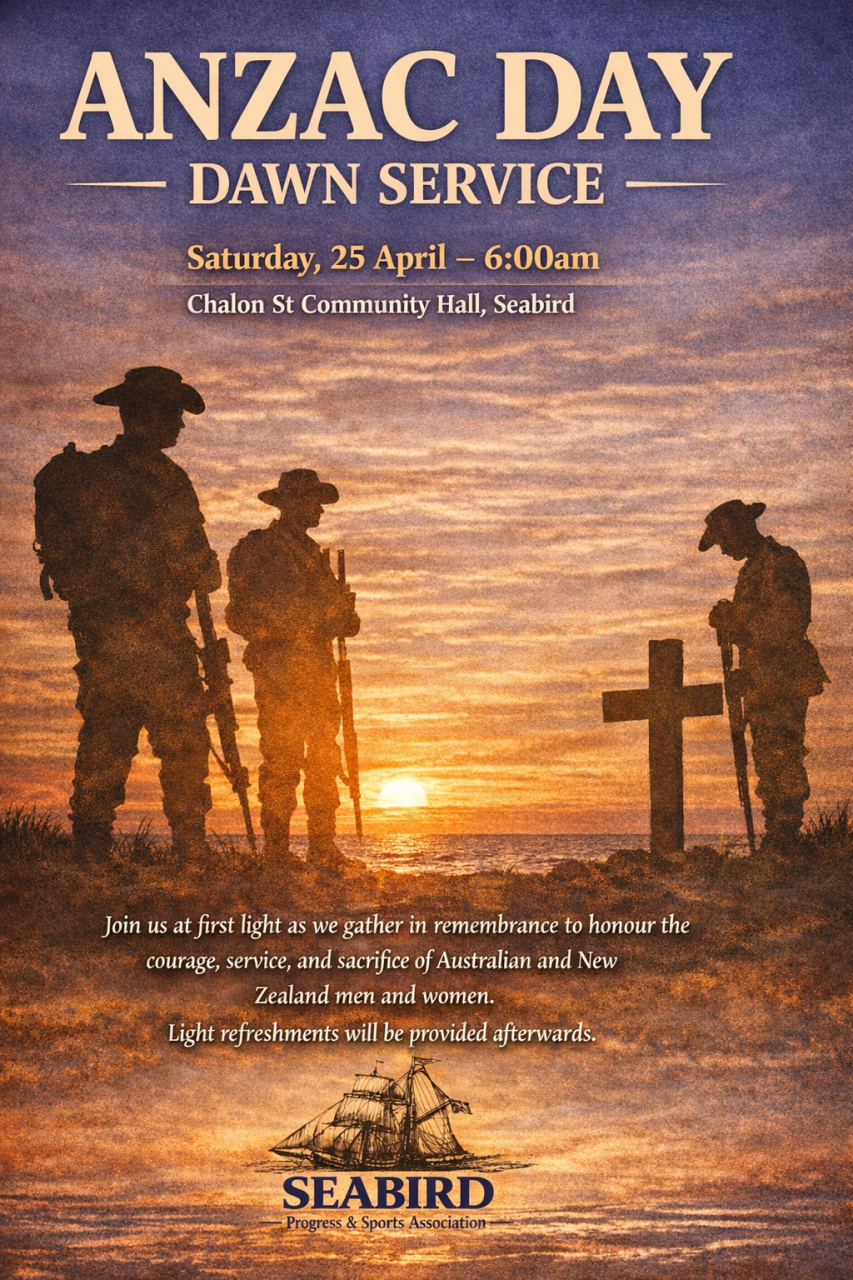 Anzac Day Dawn Service - Seabird
