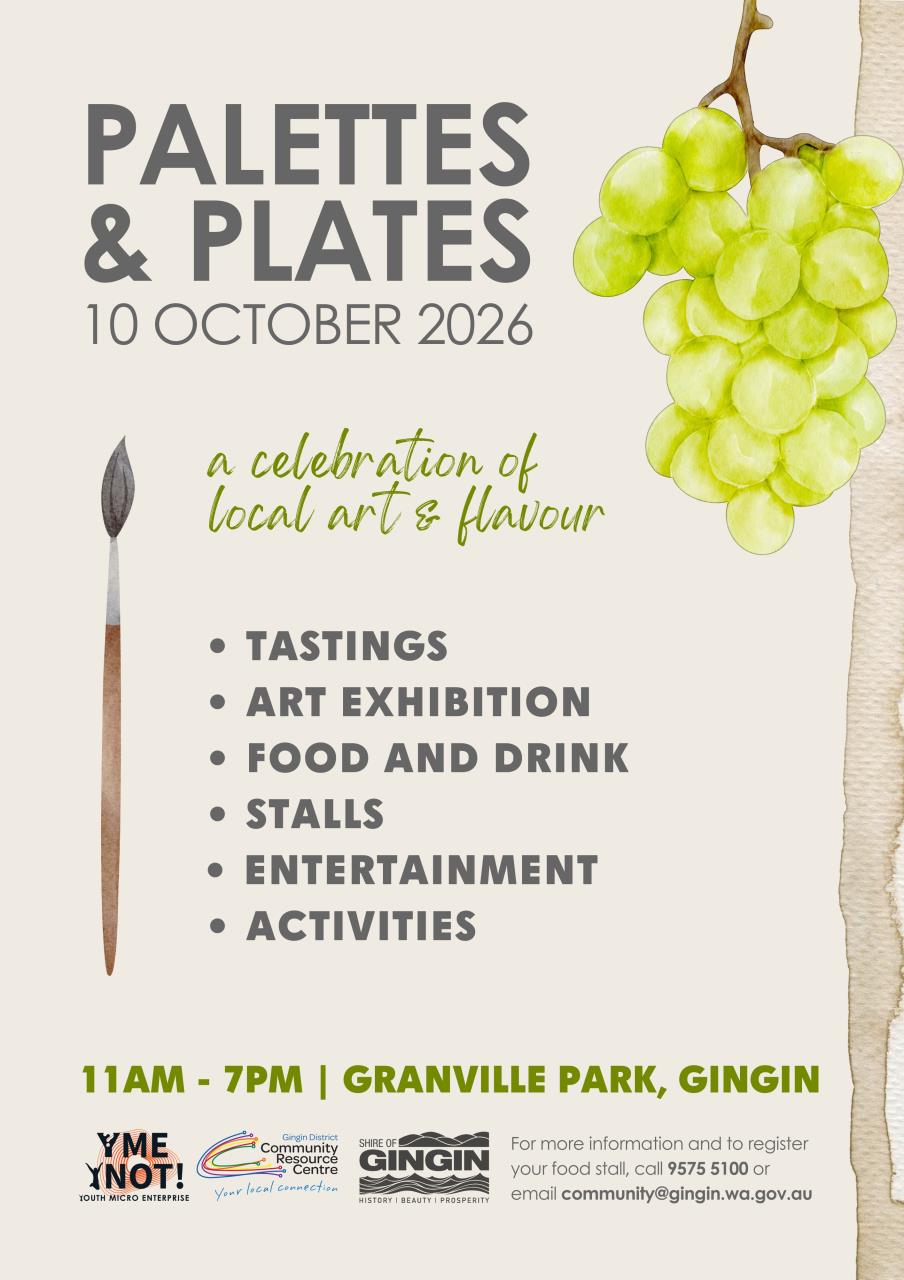 Palettes & Plates 2026