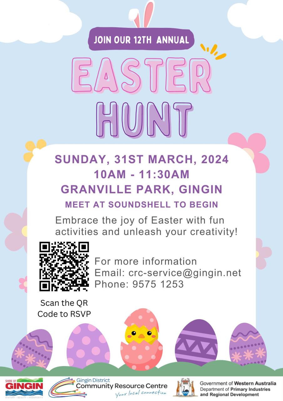 Gingin Easter Hunt